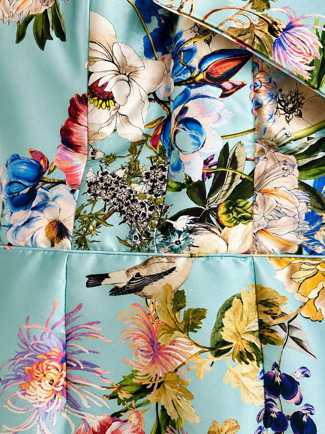 Vestido Floral Turquesa